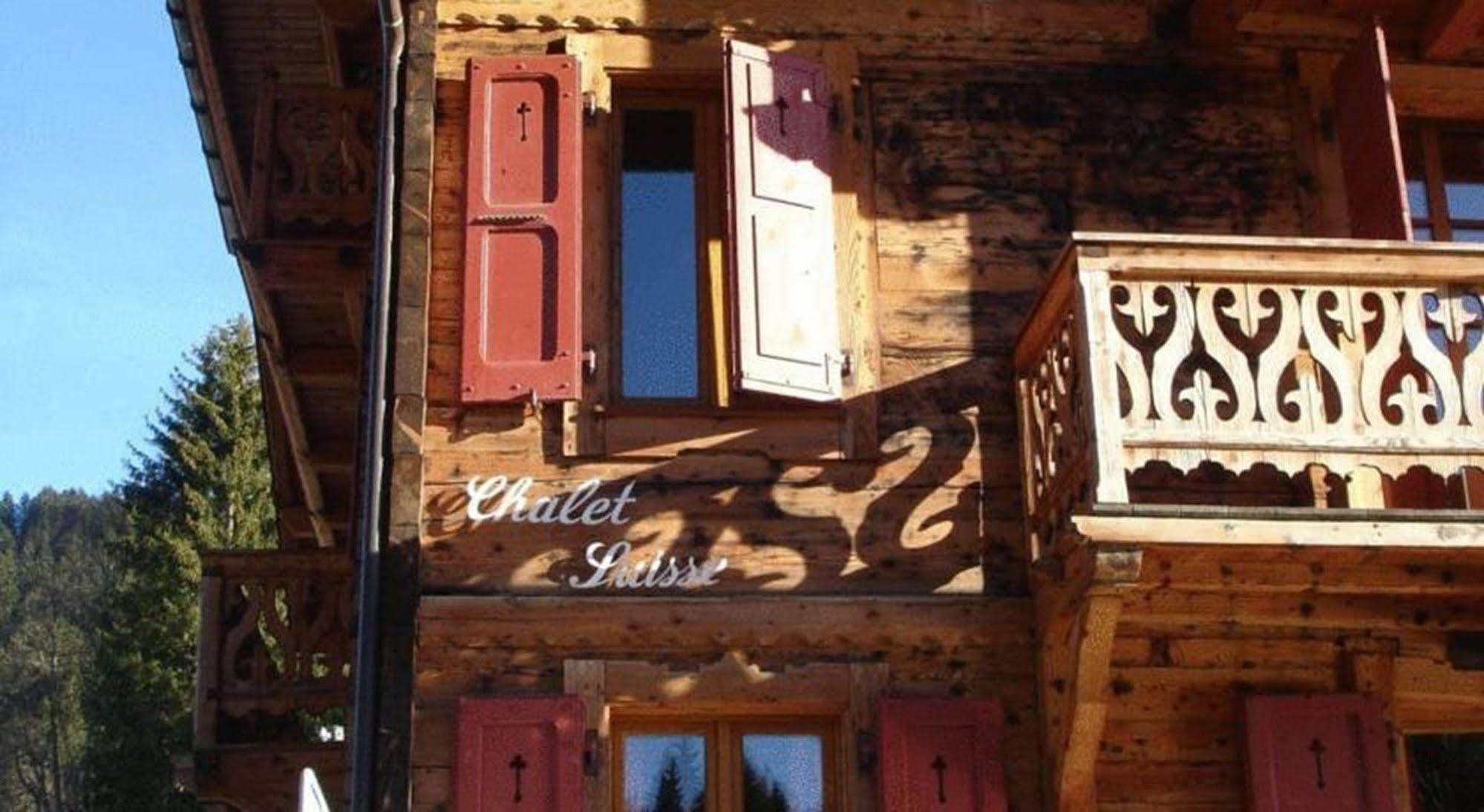 Chalet Suisse Bed And Breakfast Morgins Exterior photo