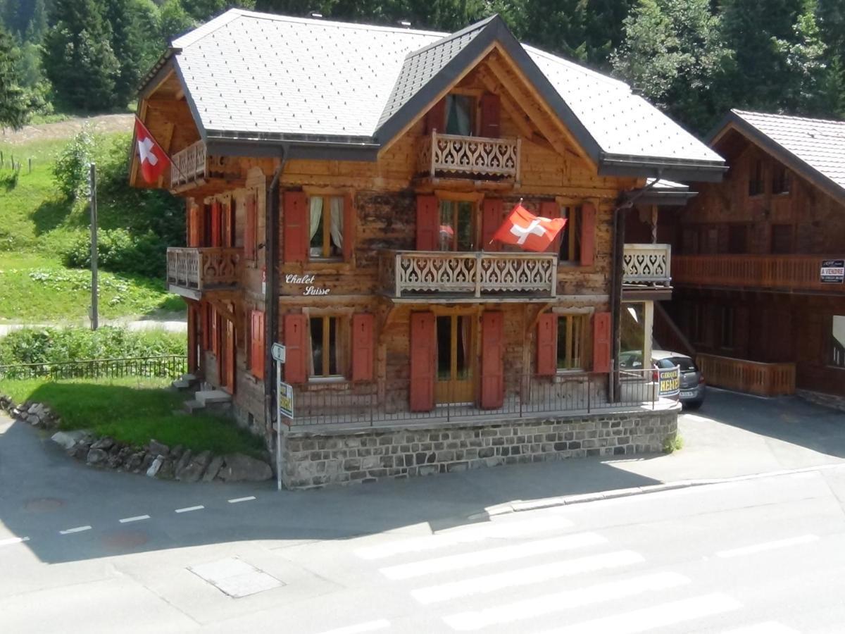 Chalet Suisse Bed And Breakfast Morgins Exterior photo